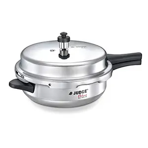 Judge by TTK Prestige Deluxe Induction Base Aluminium Outer Lid Pressure Pan with Lid 3L Silver