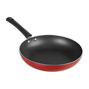Vinod Popular Non Stick Frypan 26 cm with Sturdy Riveted and Bakelite Handle (Induction and Gas Stove Friendly) Non Toxic and PFOA Free - 24 Months Warranty
