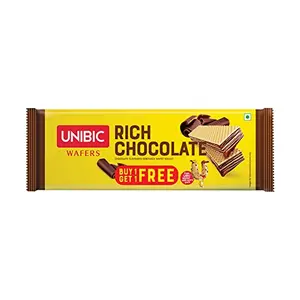 Unibic Rich Chocolate Wafers - 75gm (1+1)