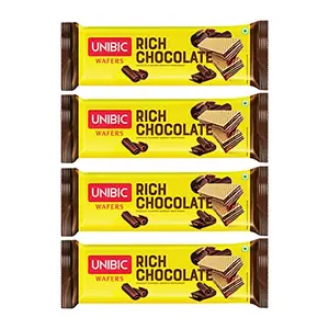 Unibic Rich Chocolate Wafers - 75gm (Buy 4 get 4 Free)