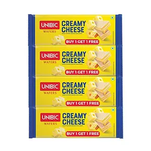 Unibic Creamy Cheese Wafers - 75gm (Buy 4 get 4 Free)