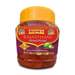 NILON'S Rajasthani Pickle - 900 g (Mix Pickle) | Traditional Achaar | Homemade Pickle | Desi Achar