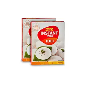 NILON'S Idli Instant Mix Box - 200 g (Pack of 2) | Ready to Cook South Indian Breakfast Meal | No Artificial Colors Flavours and Preservatives
