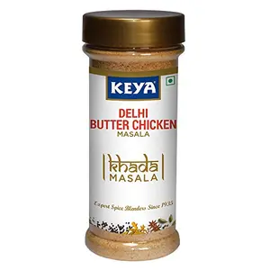 Keya Delhi Butter Chicken Khada Masala | PET Bottle | Exotic Spices Blend 100 gm x 1