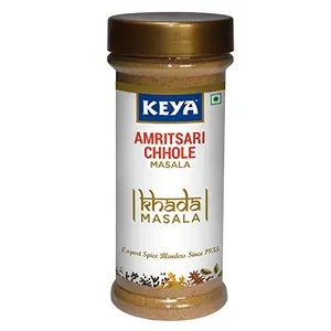 Keya Amritsari Chhole Khada Masala| PET Bottle | Exotic Spices Blend 110 gm x 1