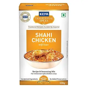 KEYA Shahi Chicken Masala | Monocarton| 100 Gm Pack of 1