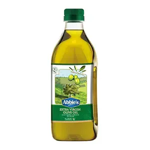 Abbie's Extra Virgin Olive Oil Perfect for Cooking and Salad Dressing Packed in Italy | Rich In Taste | Premium & Light | Healthy Oil Choice 1 Liter (Pack of 1)