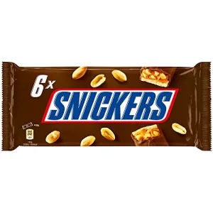 SNICKERS Chocolate Bars 6 CT Pouch 300 g (404242)