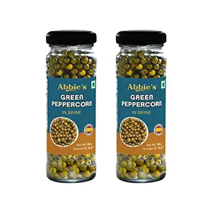 Abbie's Green Peppercorn In Brine 200 g (100 g X 2 units) Product of Spain