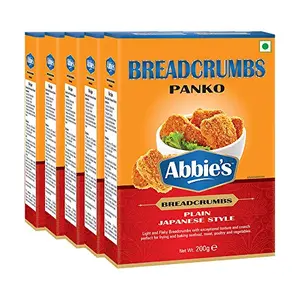 Abbie's Panko Breadcrumbs 1000 g (200 g X 5 Units)
