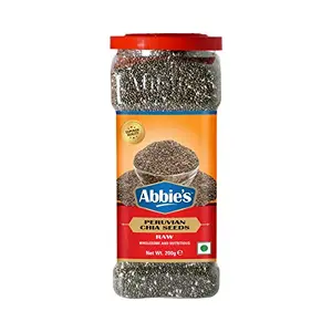 Abbie's Peruvian Chia Seeds - Raw 200g for Weight Loss Product of Peru