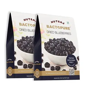Nutraj Bactopure Blueberries 300g (150gx2)| Pathogen Free | 100% Natural And Premium