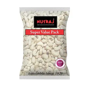 Nutraj 100% Natural Premium Whole Cashew Nuts W450 (400g) Value Pack Raw | Nutritious Delicious & Crunchy Kaju | Rich in Magnesium Copper & Phosphorus
