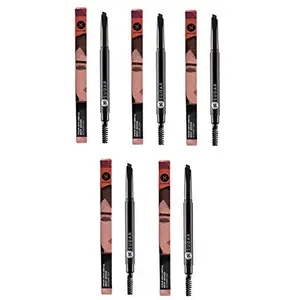 SUGAR Cosmetics Arch Arrival Brow Definer - 02 Taupe Tom (Grey Brown) (Pack OF 5)