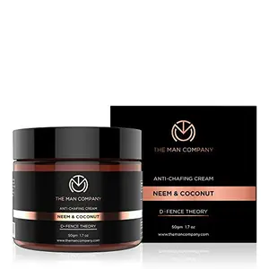 The Man Company Anti Chafing Cream for Men  Natural Chafing Balm for Fungal Prevention & Relief (1.7 oz)  Anti Friction for Runners Cycling Thighs rub  Soothing Itch Relief