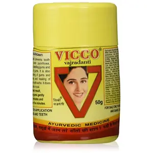 Vicco Vajradanti Ayurvedic Tooth Powder 50 grams