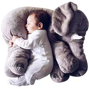 HUG 'n' FEEL Soft Toys Long Soft Lovable hugable Cute Giant Life Size Teddy Bear (ELEPAHNT with Monkey Grey)