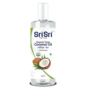 Sri Sri Tattva Organic Virgin Coconut Oil - 200 ml