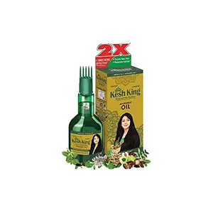 Kesh King Herbal Ayurvedic Hair Oil For Hair Growth 100 ML (Pack of 3))