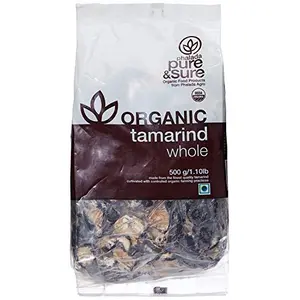 Pure & Sure Organic Tamarind Whole 500 g