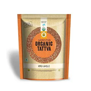 Organic Tattva Ragi Whole Finger Millet 500g Certified By USDA