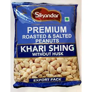 Sikandar Premium Roasted Peanuts Husk Free (400 gm)