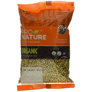Pro Nature 100% Organic Coriander Whole 100 g