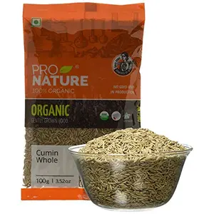 Pro Nature 100% Organic Cumin (Whole) 100g