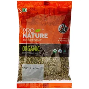 Pro Nature 100% Organic Saunf (Fennel) 100g