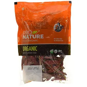 Pro Nature 100% Organic Red Chilli Whole (RichColour)100 g