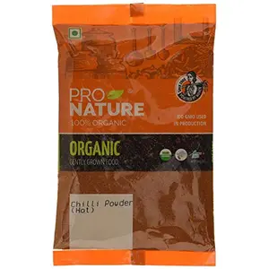 Pro Nature 100% Organic Red Chilli Powder (Hot)100 g
