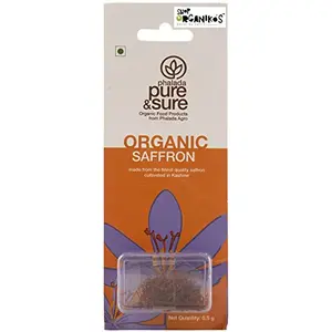 Pure & Sure Organic Kesar (Saffron) (0.5 gm)
