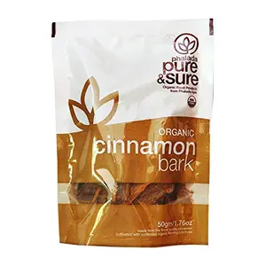Pure & Sure Organic Cinnamon Bark 50 g