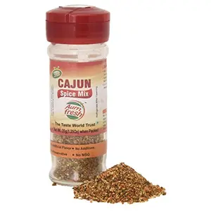 Aum Fresh Cajun Spice Mix Seasoning - 35gm / 1.2 Ounce - FSSAI Certified