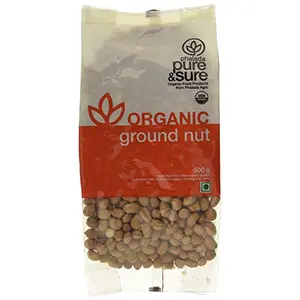 Pure & Sure Organic Ground Nut 500 g