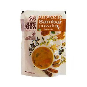 Phalada - Pure & Sure Organic Sambar Powder - 100 Gm