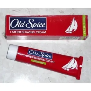 Old Spice Lather Shaving Cream - Fresh Lime Shulton - 70 Gm