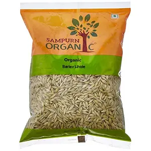 Sampurn Organic Barley Whole 500 g USDA Certified17.63 Ounce