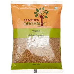 Sampurn Organic Methi Seed (Fenugreek) 200 g USDA Certified7.05 Ounce