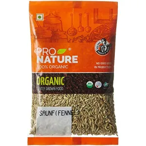 Pro Nature 100% Organic Saunf (Fennel) 250 g