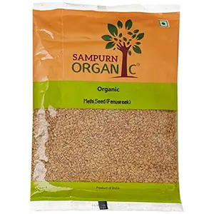 Sampurn Organic Methi Seed (Fenugreek) 100 g USDA Certified3.52 Ounce