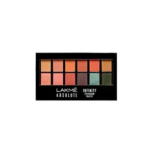 Lakme Absolute Infinity Eye Shadow Palette Coral Sunset 12 g