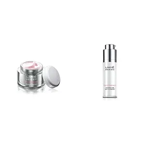 Lakme Absolute Perfect Radiance Skin Brightening Day Creme Light 50g And Lakme Absolute Perfect Radiance Skin Serum Lightening & Brightening 30ml
