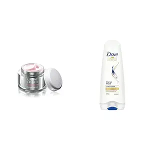 Lakme Absolute Perfect Radiance Skin Brightening Day Creme Light 50g And Dove Hair Therapy Intense Repair Conditioner 175ml