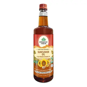 ORGANIC INDIA ORGANIC Sunflower Oil 1 Litre