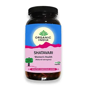 Organic India Shatavari Bottle - 250 Capsules