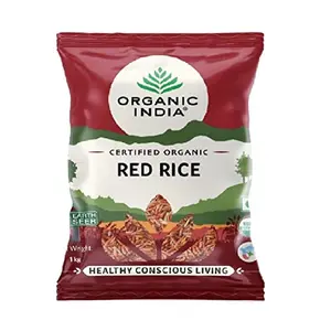 ORGANIC INDIA Delicious & Tasty & Organic Red Rice 1kg