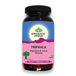 Organic India Triphala Bottle - 250 Capsules