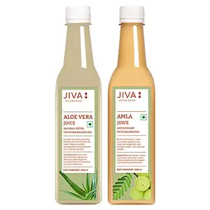 Jiva Amla juice and aloevera juice 500ml