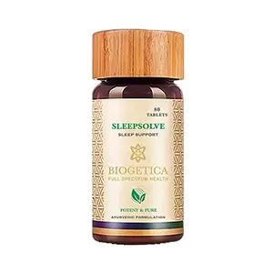Biogetica SleepSolve (Sleep Support) 80 Tablets